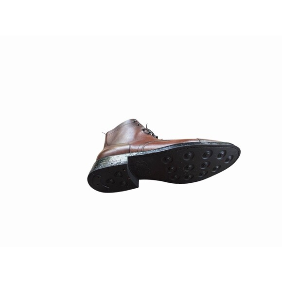 Thursday Boot Co Leather Brandy Captain Cap Toe Boots Men\'s 15 Chestnut Brown main image 13